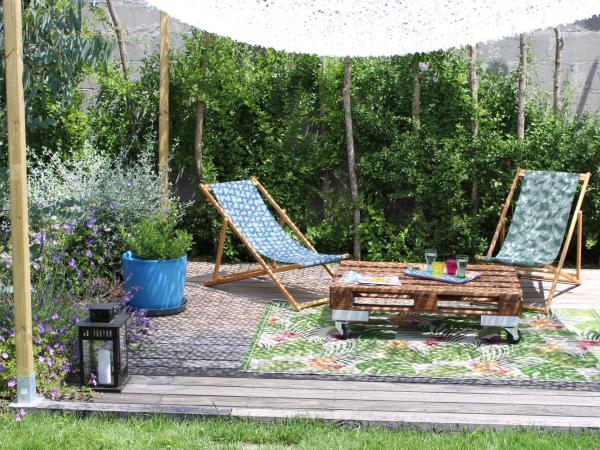 Le Jardin 51 : photo 2 de la chambre chambre double avec balcon