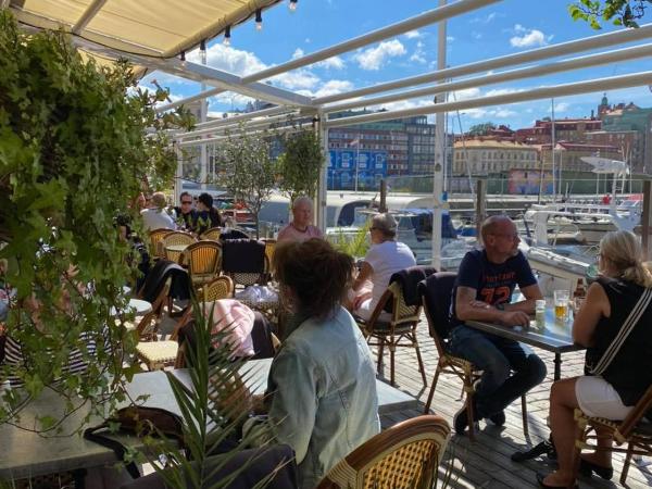 Husbåten Vega 2 Göteborg City : photo 6 de la chambre mobile home