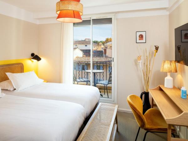 Hôtel Escaletto : photo 2 de la chambre chambre lits jumeaux avec balcon