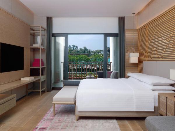 Shenzhen Marriott Hotel Golden Bay : photo 1 de la chambre chambre lit king-size deluxe