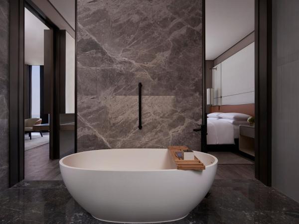 Tianjin Marriott Hotel National Convention and Exhibition Center : photo 1 de la chambre chambre deluxe avec 2 lits doubles