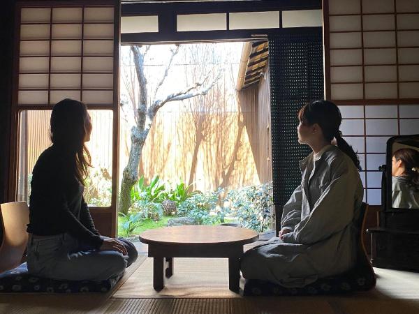 Guesthouse Kioto : photo 3 de la chambre chambre lits jumeaux supérieure - vue sur jardin