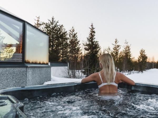 Santa's Igloos Arctic Circle : photo 5 de la chambre igloo premium avec bain à remous