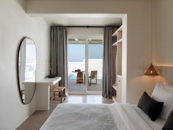 Porto Mykonos : photo 1 de la chambre chambre double deluxe avec piscine privée