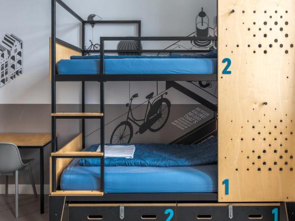 Stayokay Hostel Amsterdam Oost : photo 3 de la chambre lit dans dortoir mixte de 6 lits