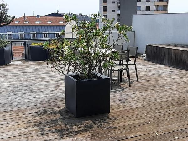 Appart'hôtel Hevea : photo 8 de la chambre appartement avec terrasse