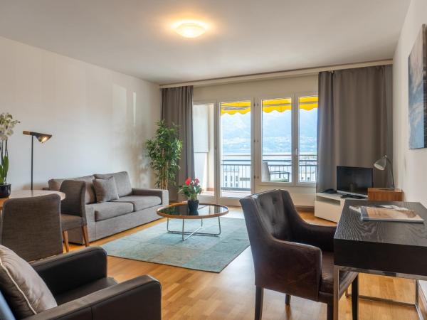 Tertianum Residenza Hotel & Ristorante Al Parco : photo 4 de la chambre chambre double supérieure - vue sur lac