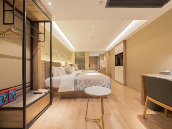 Morning Hotel, Wuxi Jiangnan University Sunac Cultural Tourism City : photo 1 de la chambre chambre familiale deluxe