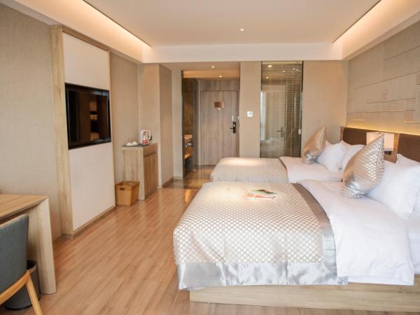 Morning Hotel, Wuxi Jiangnan University Sunac Cultural Tourism City : photo 2 de la chambre chambre lits jumeaux deluxe 