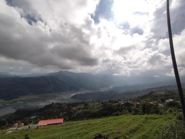 Sarangkot Hotel New Galaxy : photo 2 de la chambre chambre double deluxe avec balcon