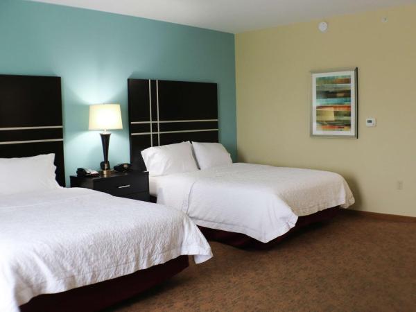 Hampton Inn Austin Oak Hill : photo 1 de la chambre chambre avec 2 lits queen-size - adaptée aux personnes malentendantes - non-fumeurs