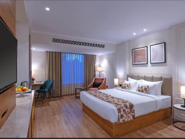 Royale Sarovar Portico Agra : photo 1 de la chambre suite - 1 double bed