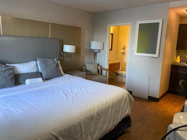 Thriftlodge Saskatoon : photo 2 de la chambre chambre lit king-size avec coin cuisine - non-fumeurs