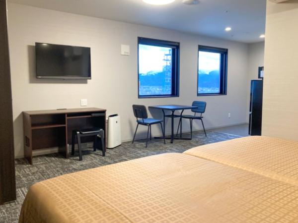 Hotel Livemax Premium Nagano Ekimae : photo 2 de la chambre chambre lits jumeaux de luxe - non-fumeurs 
