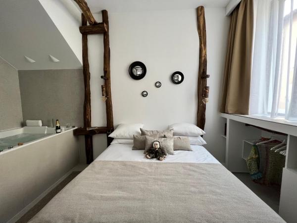 Tamarin & Capucin Suite Balnéo : photo 4 de la chambre suite lit queen-size avec baignoire spa