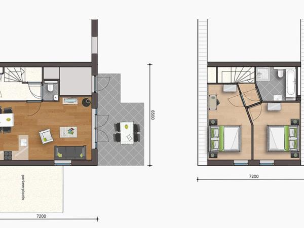 Dormio Resort Maastricht : photo 8 de la chambre maison 2 chambres confort