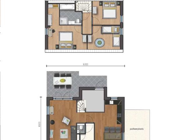 Dormio Resort Maastricht : photo 9 de la chambre maison confort 3 chambres (enfants acceptés)