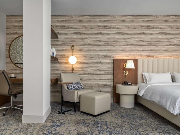 DoubleTree by Hilton Hotel Dallas - Love Field : photo 2 de la chambre suite lit king-size avec balcon