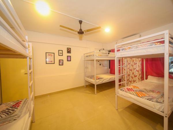 Hostell One - A complete backpacker & Coworking Hub : photo 6 de la chambre lit simple dans dortoir pour femmes