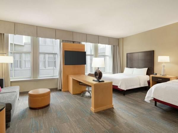 Hampton Inn Downtown / French Quarter Area : photo 5 de la chambre chambre 2 lits queen-size - non-fumeurs