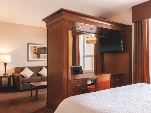 Hampton Inn by Hilton Edmonton South : photo 2 de la chambre studio lit king-size avec canapé-lit - non-fumeurs