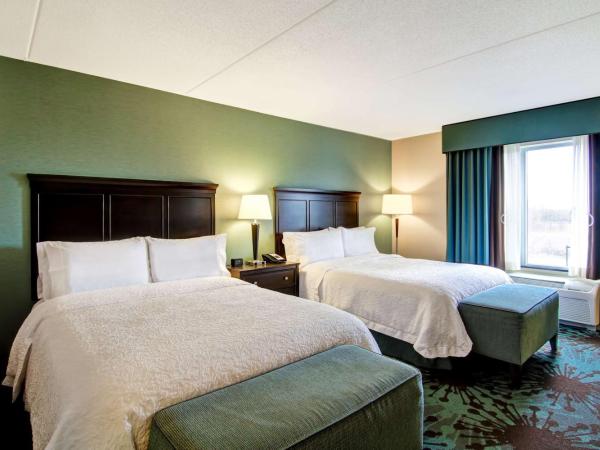 Hampton Inn by Hilton Toronto Airport Corporate Centre : photo 6 de la chambre chambre 2 lits queen-size - accessible aux personnes à mobilité réduite - non-fumeurs