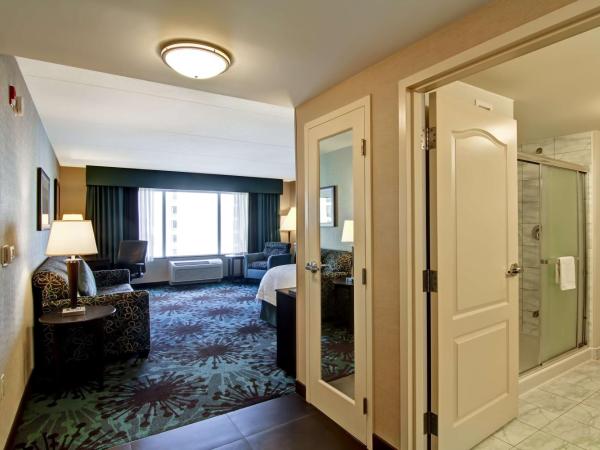 Hampton Inn by Hilton Toronto Airport Corporate Centre : photo 2 de la chambre chambre Étudiante lit king-size - non-fumeurs