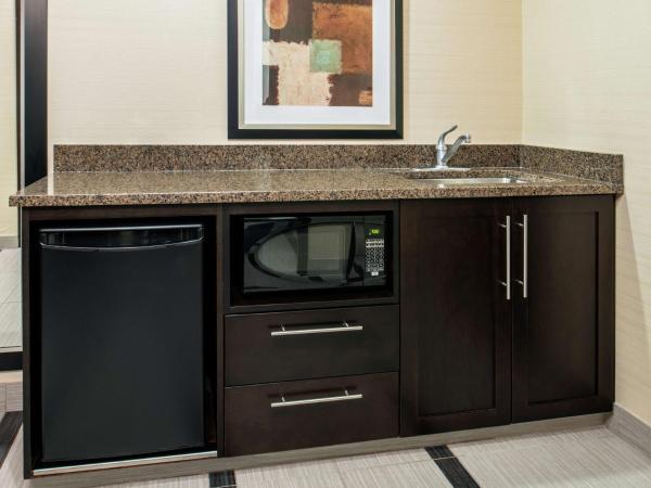 Hampton Inn by Hilton Winnipeg : photo 2 de la chambre studio suite avec lit king-size et bain à remous - non-fumeurs