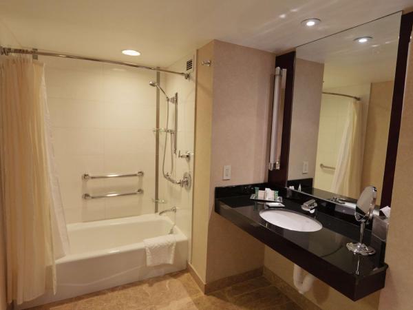 Hilton Charlotte Uptown : photo 3 de la chambre king room with bath tub and city view - mobility/hearing access