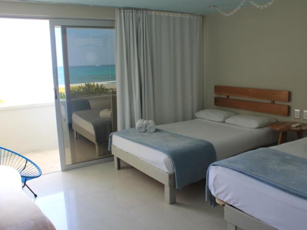 Rocamar Hotel Isla Mujeres : photo 1 de la chambre hébergement sous-sol - vue sur océan