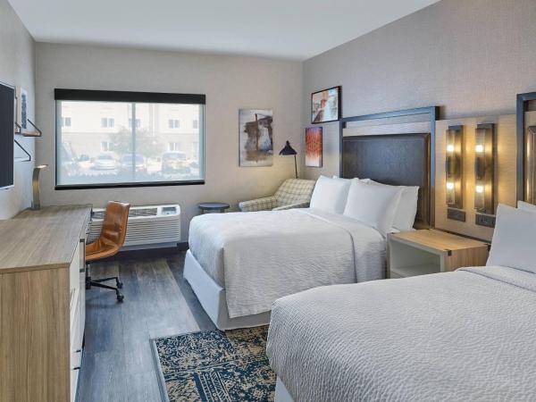 Four Points Marriott Salt Lake City Airport : photo 7 de la chambre chambre double avec 2 lits doubles