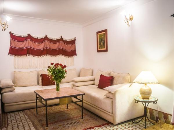 Riad Zamane & Spa Fès : photo 3 de la chambre suite junior - warda (2 lits simples ou 1 lit king-size)
