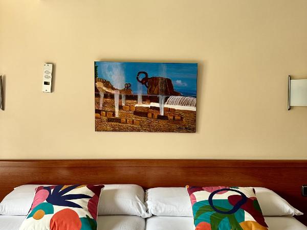 Pension Anoeta : photo 2 de la chambre chambre lits jumeaux