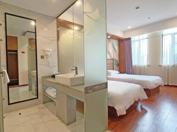 Lin Yin Holiday Hotel（Pudong Airport） : photo 3 de la chambre chambre double avec salle de bains privative