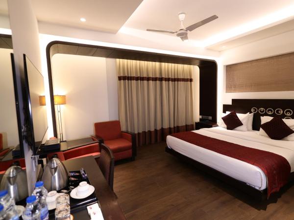 Hotel Godwin Deluxe -Near New Delhi Railway Station - Paharganj : photo 7 de la chambre studio avec transfert aéroport aller ou retour