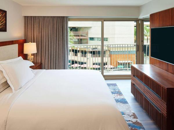 Hilton Grand Vacations Club Hokulani Waikiki Honolulu : photo 1 de la chambre suite 1 chambre lit king-size premier avec canapé-lit