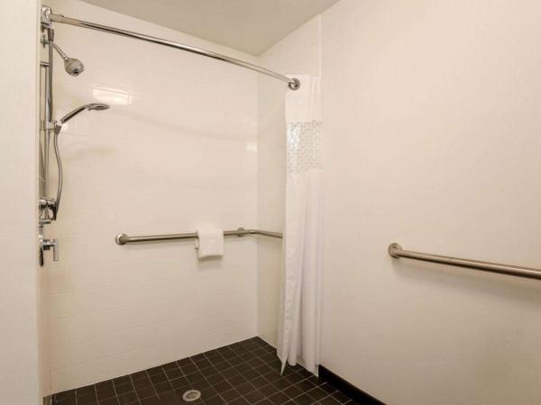 Hampton Inn Memphis-Southwind : photo 5 de la chambre chambre lit king-size avec douche accessible en fauteuil roulant -adaptée aux personnes à mobilité réduite/malentendantes - non-fumeurs