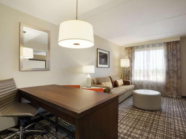 Embassy Suites Oklahoma City Downtown/Medical Center : photo 4 de la chambre suite lit king-size adaptée aux personnes malentendantes