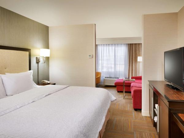 Hampton Inn Salt Lake City Central : photo 3 de la chambre chambre de luxe avec lit king-size et canapé-lit - non-fumeurs
