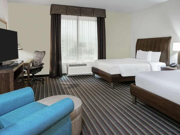 Hilton Garden Inn San Antonio/Rim Pass Drive : photo 2 de la chambre chambre avec 2 lits queen-size - pour personnes malentendantes