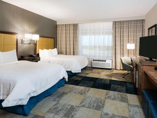 Hampton Inn & Suites San Antonio Brooks City Base, TX : photo 2 de la chambre chambre lit queen-size accessible aux personnes à mobilité réduite - non-fumeurs