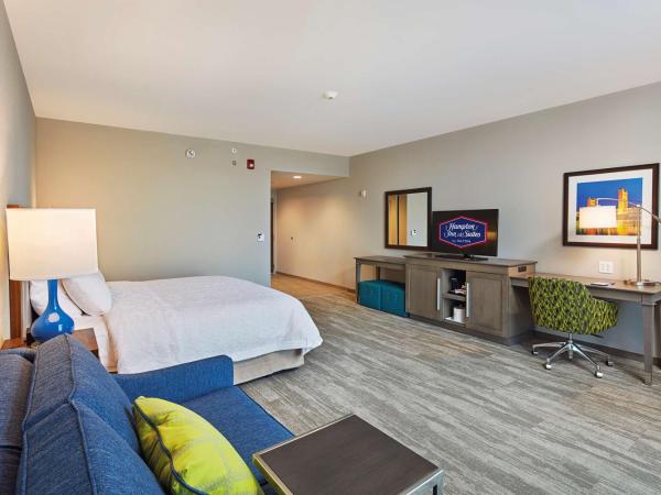 Hampton Inn & Suites Sacramento at CSUS : photo 1 de la chambre king room with accessible tub - mobility and hearing access/non-smoking