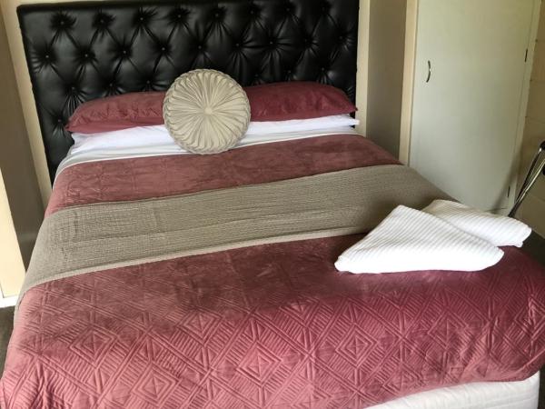Aarburg Airport Motel : photo 1 de la chambre studio avec lit queen-size et salle de bains privative