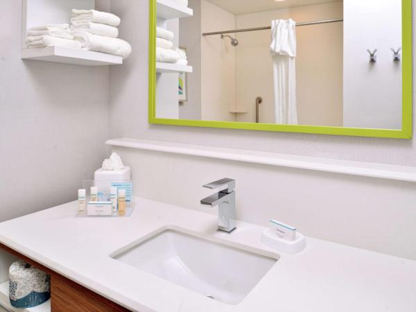 Hampton Inn Tampa Downtown Channel District : photo 7 de la chambre chambre lit king-size avec canapé-lit - vue sur ville