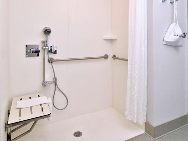 Hampton Inn Tampa Downtown Channel District : photo 4 de la chambre chambre lit king-size avec douche accessible en fauteuil roulant -adaptée aux personnes à mobilité réduite/malentendantes - non-fumeurs
