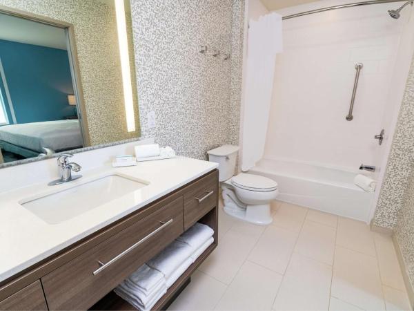 Home2 Suites By Hilton San Antonio At The Rim, Tx : photo 6 de la chambre studio lit king-size - accessible aux personnes à mobilité réduite et adapté aux personnes malentendantes - non-fumeurs