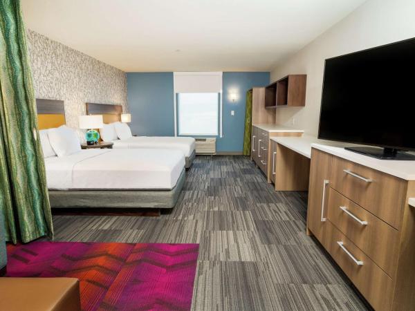 Home2 Suites By Hilton San Antonio At The Rim, Tx : photo 4 de la chambre studio avec 2 lits queen-size - non-fumeurs