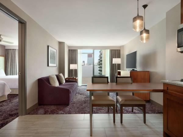 Homewood Suites By Hilton Chicago Downtown South Loop : photo 3 de la chambre suite 1 chambre avec 2 lits queen-size - non-fumeurs