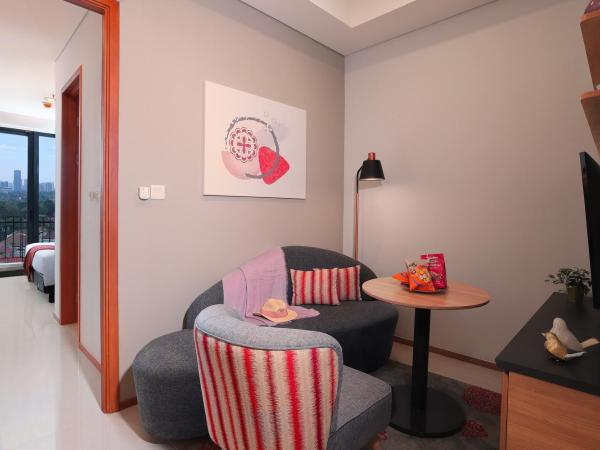 Citadines Gatot Subroto Jakarta : photo 3 de la chambre suite studio - 1 lit king-size