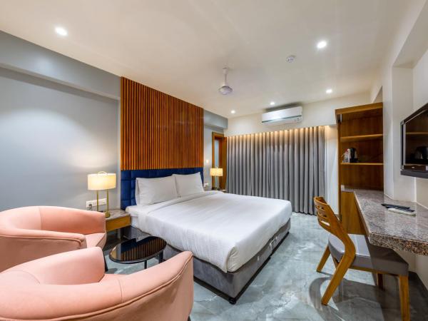 Hotel Nalanda : photo 2 de la chambre chambre deluxe double ou lits jumeaux